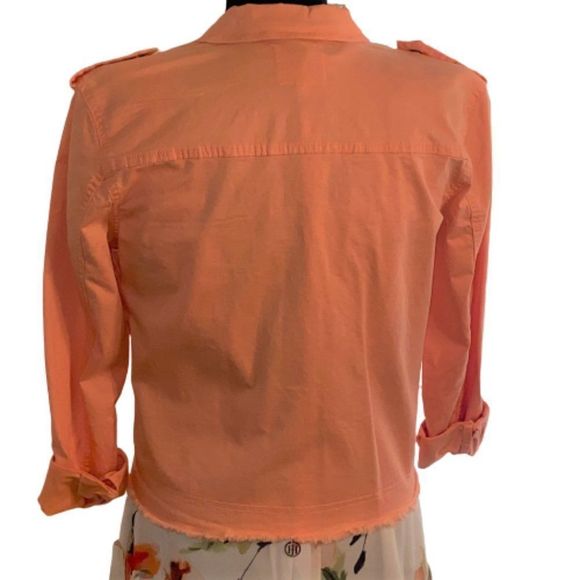 🆕Copper Key Salmon Fringed Jacket size XS - Picture 4 of 4